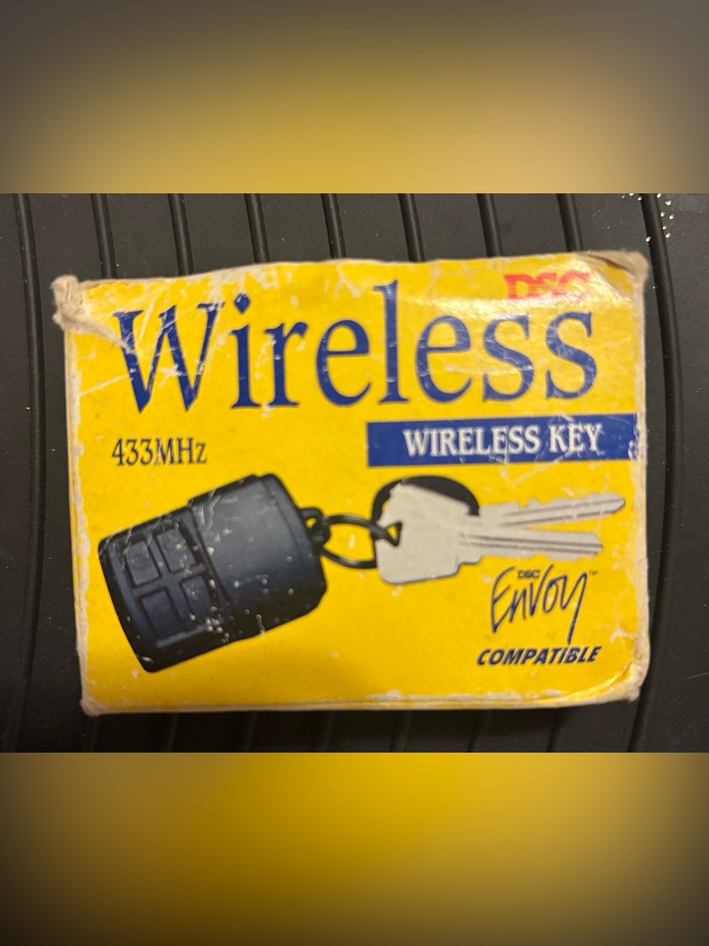 DSC Wireless Key Fob Remote – 433 MHz – Envoy Compatible – New in Box